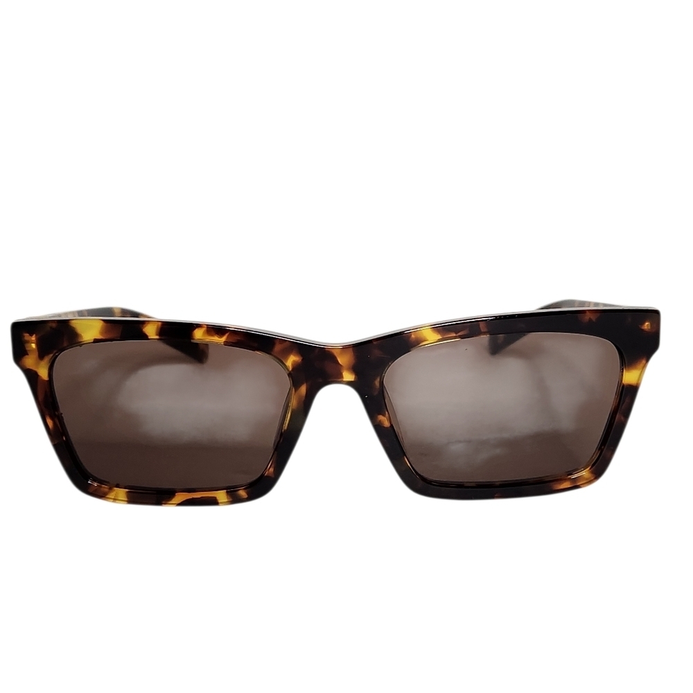 Miu Miu Tortoise Shell Rectangular Sunglasses NWT - image 1